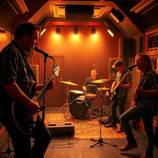 Album cover for a rock band recording at Sonic Sanctuary